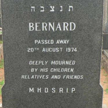 MYER Bernard -1974
