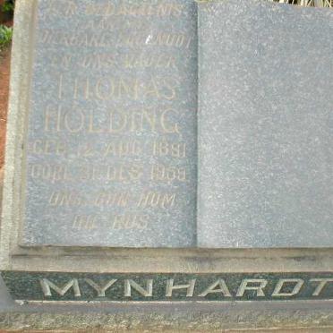 MYNHARDT Thomas Holding 1891-1959