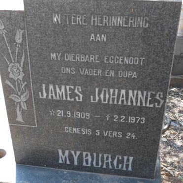 MYBURGH James Johannes 1909-1973