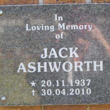 ASHWORTH Jack 1937-2010