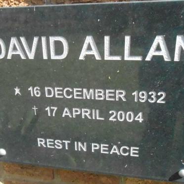 ALLAN David 1932-2004