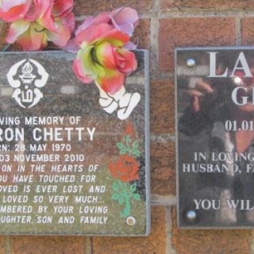 BELLA Giovanni, la 1934-2002 :: CHETTY Sharon 1970-2010