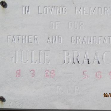 BRAACK Julie 1928-1988