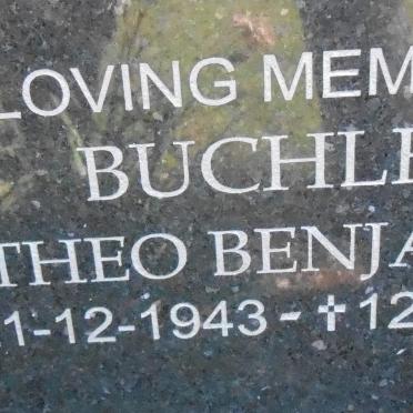 BUCHLER Theo Benjamin 1943-2006