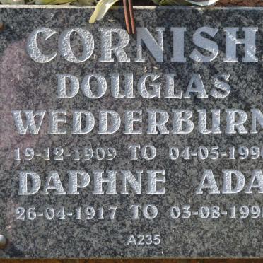 CORNISH Douglas Wedderburn 1909-1990 &amp; Daphne Ada 1917-1998
