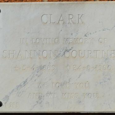 CLARK Shannon Courtney 1989-1990