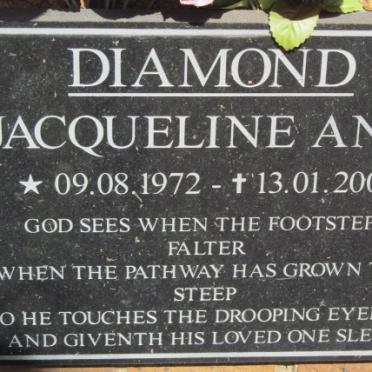 DIAMOND Jacqueline Ann 1972-2003