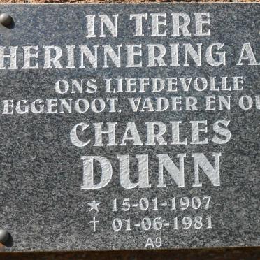 DUNN Charles 1907-1981