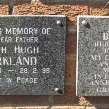 DUKES Basil Noel 1925-1996 :: KIRKLAND Keith Hugh 1947-1995