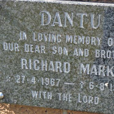 DANTU Richard Mark 1967-1984