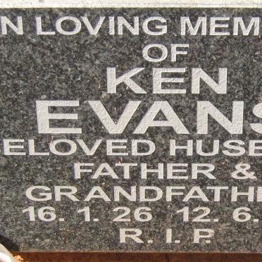 EVANS Ken 1926-2003