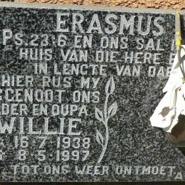 ERASMUS Willie 1938-1997