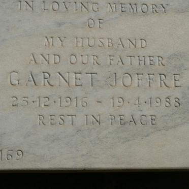 GARNET Joffre 1916-1988