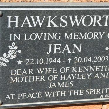 HAWKSWORTH Jean 1944-2003