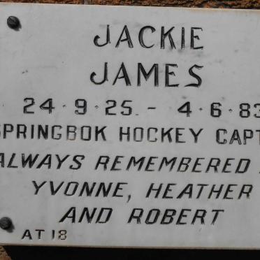 JAMES Jackie 1925-1983