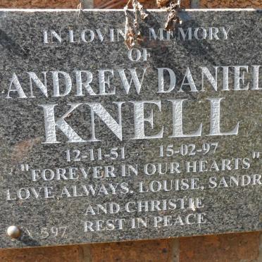 KNELL Andrew Daniel 1951-1997