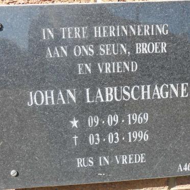 LABUSCHAGNE Johan 1969-1996