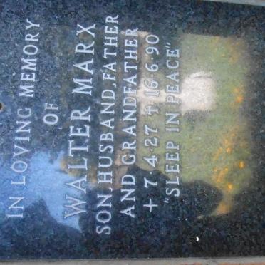 MARX Walter 1927-1990