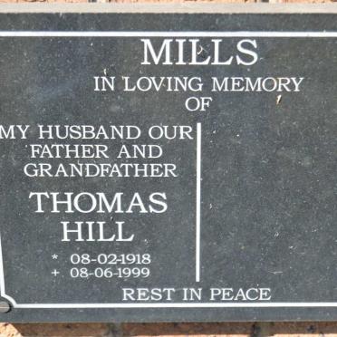 MILLS Thomas Hill 1918-1999
