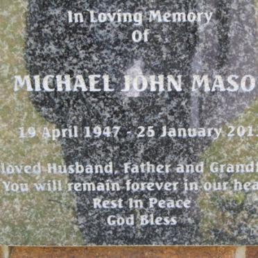 MASON Michael John 1947-2013
