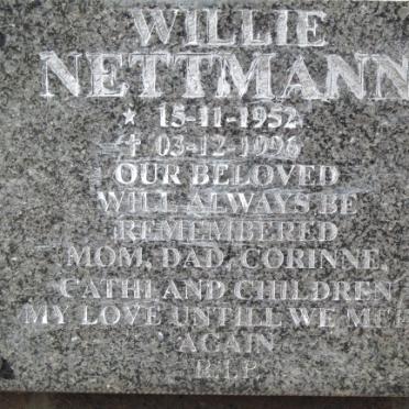 NETTMANN Willie 1952-1996