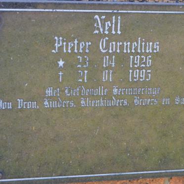 NELL Pieter Cornelius 1926-1995