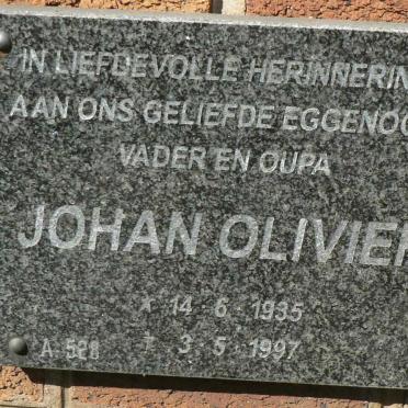 OLIVIER Johan 1935-1997