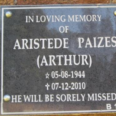 PAIZES Aristede 1944-2010