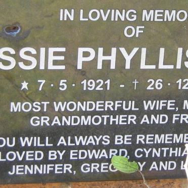 PIEHL Jessie Phyllis 1921-2000