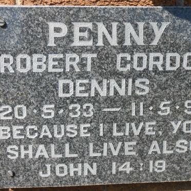 PENNY Robert Gordon Dennis 1933-1995