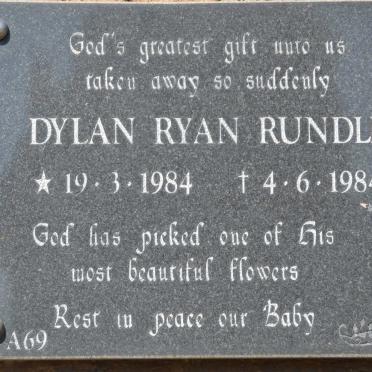 RUNDLE Dylan Ryan 1984-1984