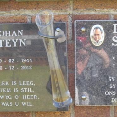 STEYN Johan 1944-2012 :: STEYN Dicky 1965-2013