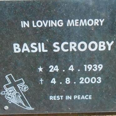 SCROOBY Basil 1939-2003