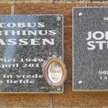 STASSEN Jacobus Marthinus 1949-201? :: STRYDOM Johanna 1950-2013