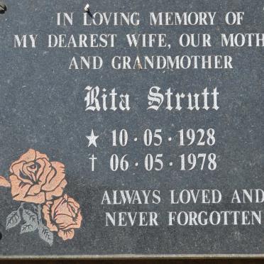 STRUTT Rita 1928-1978