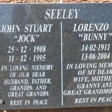 SEELEY John Stuart 1908-1995 &amp; Lorenzo C. 1911-2004