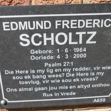 SCHOLTZ Edmund Frederic 1964-2000