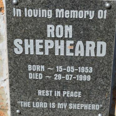SHEPHEARD Ron 1953-1999