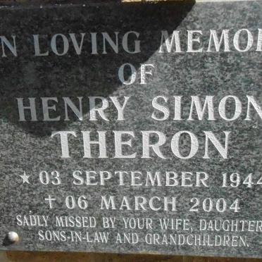 THERON Henry Simon 1944-2004