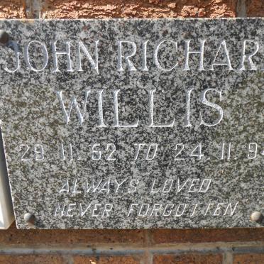 WILLIS John Richard 1952-1994