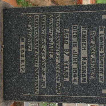 NACKAN Henneh -1944