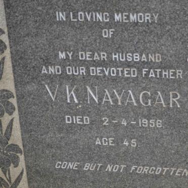 NAYAGAR V.K. -1956