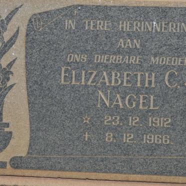 NAGEL Elizabeth C.J. 1912-1966