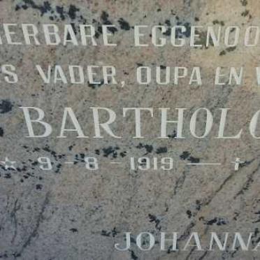 NEL Bartholomeus 1919-199? &amp; Johanna