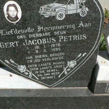 NEL Gert Jacobus Petrus  1975-1995