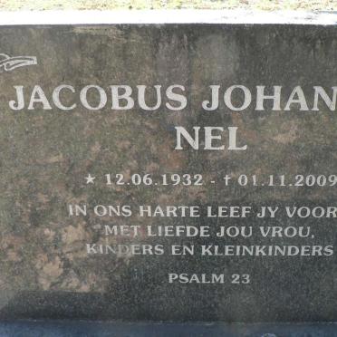 NEL Jacobus Johannes 1932-2009