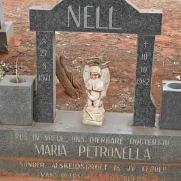 NELL Maria Petronella 1971-1982