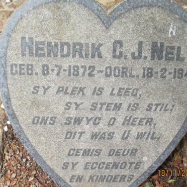 NEL Hendrik C.J. 1872-1941