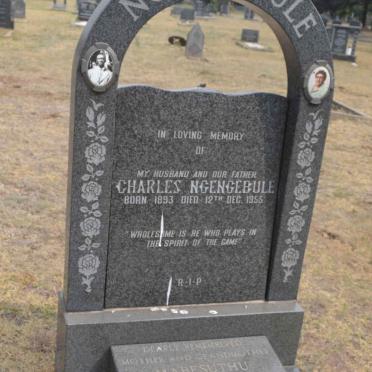 NGENGEBULE Charles 1893-1955 &amp; Mabesuthu Amy NKWANCA 1910-1990