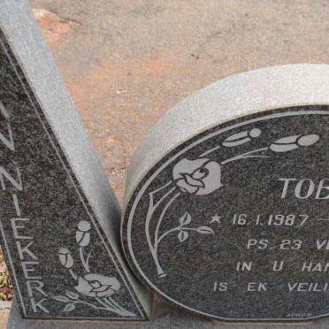 NIEKERK Tobias, van 1987-1987